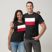 Polnische Flagge T-Shirt (Unisex)