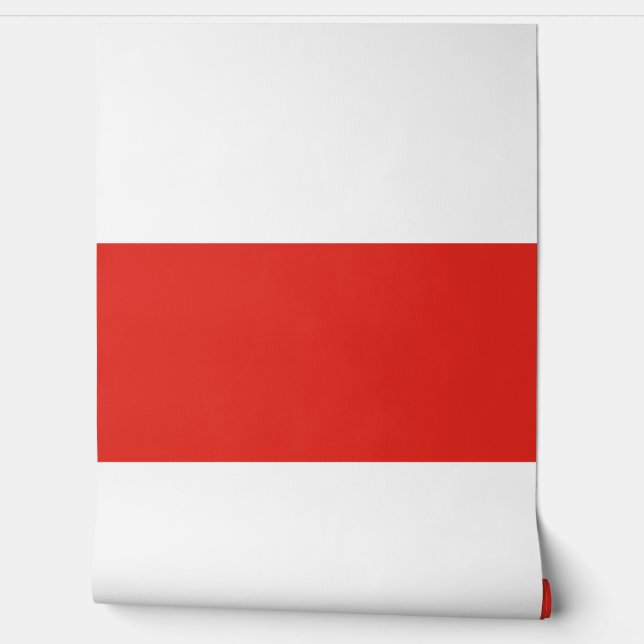 Polnische Flagge Tapete (Abrollen)