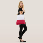 Polnische Flagge Tasche (Am Model)