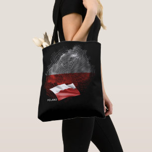 Polnische Flagge Tasche