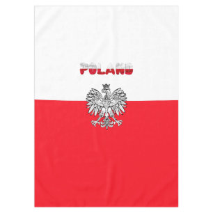 Polnische Flagge Tischdecke