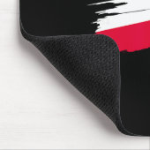 Polnische Flagge Top Für Männer Frauen Kinder Pole Mousepad (Ecke)