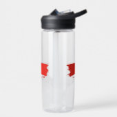 Polnische Flagge Trinkflasche (Links)