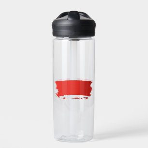 Polnische Flagge Trinkflasche