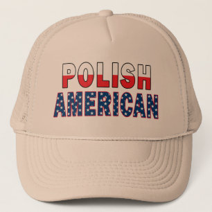 Polnische Flagge Truckerkappe