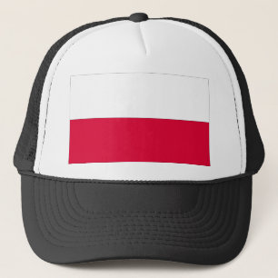 Polnische Flagge Truckerkappe