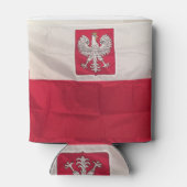 POLNISCHE FLAGGE UND EDELKANK DOSENKÜHLER (Rückseite)