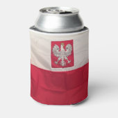 POLNISCHE FLAGGE UND EDELKANK DOSENKÜHLER (Kanne Rückseite)