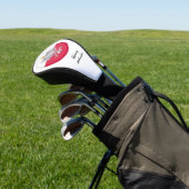 Polnische Flagge und Mit Monogramm Golf Clubs Abde Headcover (In SItu)