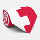 Polnische Flagge - Unternehmen, Reisen/Sport Krawatte (Gerollt)