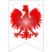 Polnische Flaggen-Flagge Wimpelkette (Erste Fahne)