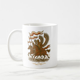 Polnische Flügelhusaren im Angriff Kaffeetasse