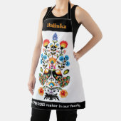 Polnische Folklore mit Pfauen, Schürze von Sondert (InSitu)