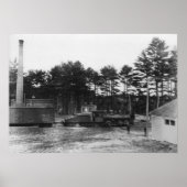 Polnische Frühjahrsbahn Poster (Vorne)