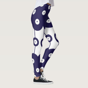 Polnische Gestaltung traditioneller Keramiken Leggings