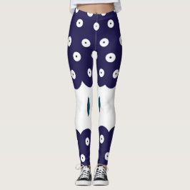 Polnische Gestaltung traditioneller Keramiken Leggings