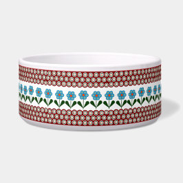 Polnische Gestaltung traditioneller Keramiken Napf