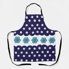 Polnische Gestaltung traditioneller Keramiken Schürze