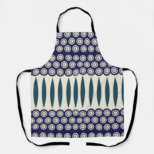 Polnische Gestaltung traditioneller Keramiken Schürze (Vorderseite)