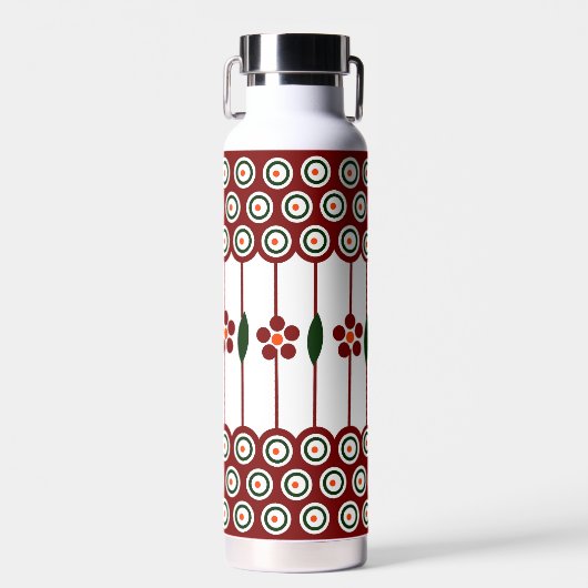 Polnische Gestaltung traditioneller Keramiken Trinkflasche (Vorne)