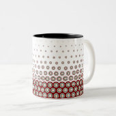 Polnische Gestaltung traditioneller Keramiken Zweifarbige Tasse (VorderseiteRechts)