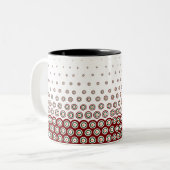 Polnische Gestaltung traditioneller Keramiken Zweifarbige Tasse (Vorderseite Links)