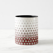 Polnische Gestaltung traditioneller Keramiken Zweifarbige Tasse (Mittel)