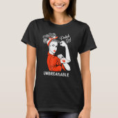 Polnische Girl-Unzerbrechliches Erbe - Polnische F T-Shirt (Vorderseite)