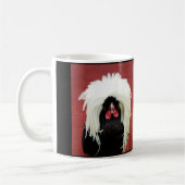 Polnische Hühnerfisch-Tasse für Hühnerliebhaber Kaffeetasse (Links)