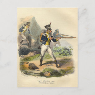 Polnische Infanterie Postkarte