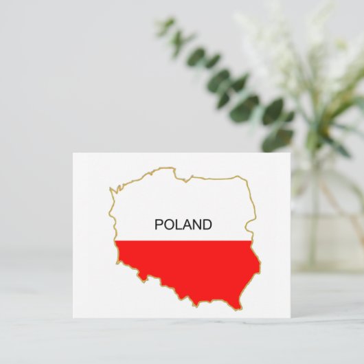 Polnische Karte (Stehend Vorderseite)