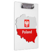 Polnische Karte Klemmbrett (Rechts)