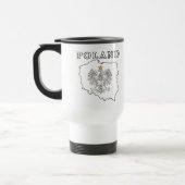 Polnische Karte mit Eagle Reisebecher (Links)