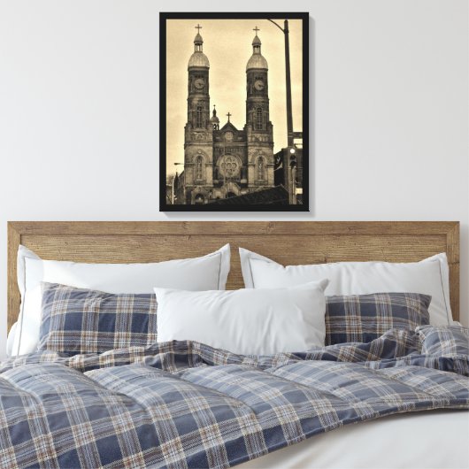 Polnische Kirche Leinwanddruck (Insitu (Schlafzimmer))
