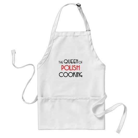 Polnische Kochkönigin Schürze (Vorne)