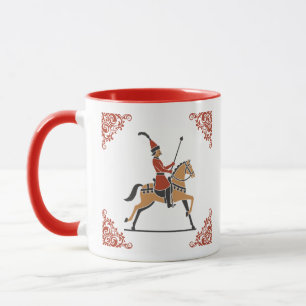 Polnische Lajkonik-Volkskunst Tasse