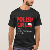 Polnische Mädchen| Polen Reisekostenerstattungen T-Shirt (Vorderseite)