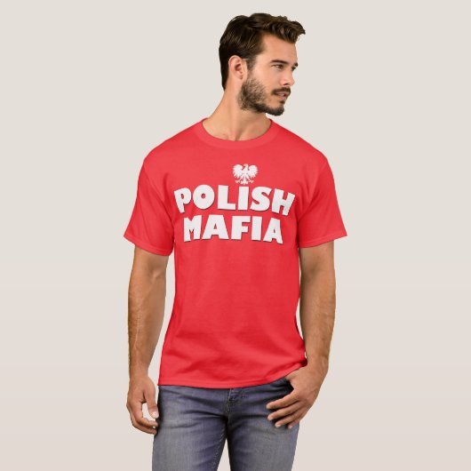 POLNISCHE MAFIA T-Shirt (Vorne ganz)