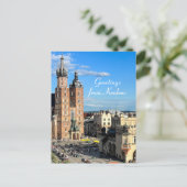 Polnische Marienkirche Persönliche Beziehungen Postkarte (Stehend Vorderseite)