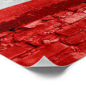 Polnische Mauer Poster (Ecke)