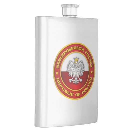 Polnische Medaille Flachmann (Rechts)