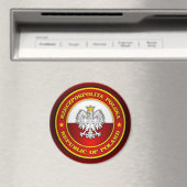 Polnische Medaille Magnet (In Situ (Geschirrspüler))