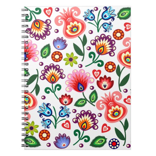 Polnische Mustervölker für Sie Notizblock (Vorderseite)