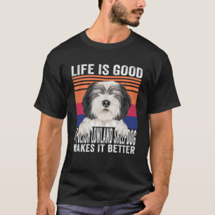 Polnische Niederungshunde machen Ihr Leben gut Vin T-Shirt
