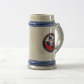 Polnische Oma-Runde Bierglas (VorderseiteRechts)