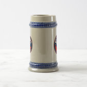 Polnische Oma-Runde Bierglas (Mittel)