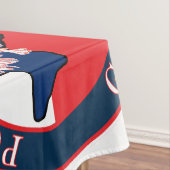 Polnische Oma-Runde Tischdecke (Beispiel)