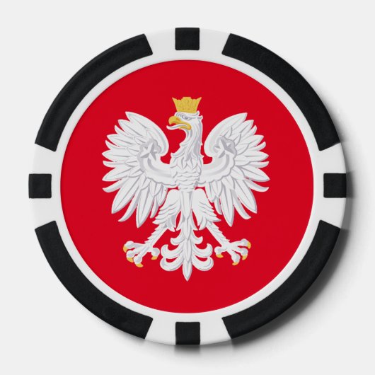 Polnische Poker-Chips Pokerchips (Vorderseite)
