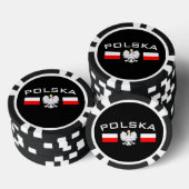 Polnische Poker-Chips Pokerchips (Stapel)