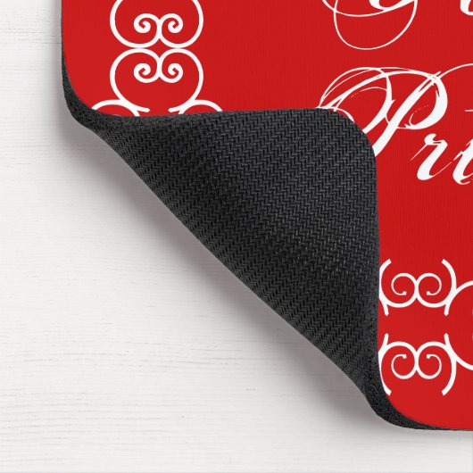 Polnische Prinzessin Niedlich Mousepad (Ecke)